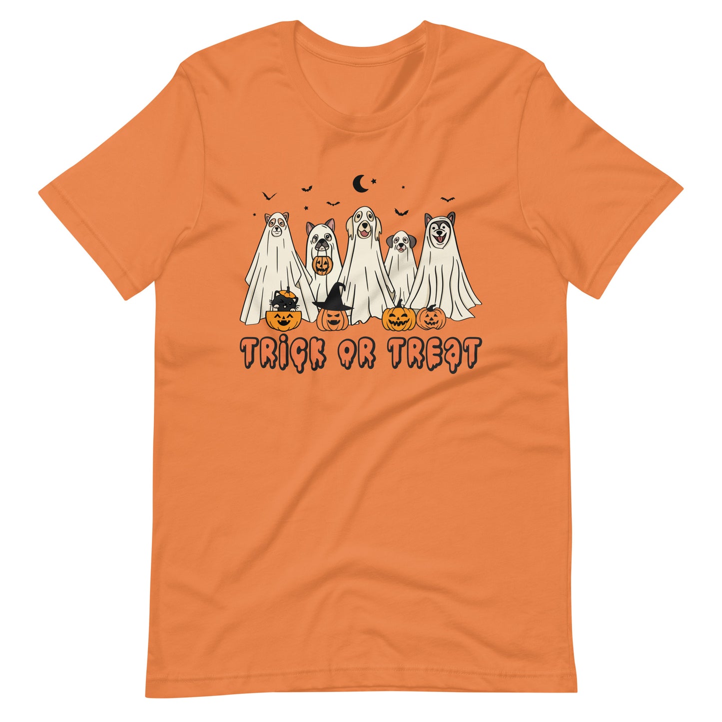 Halloween Spooky Dog Costumes Unisex t-shirt