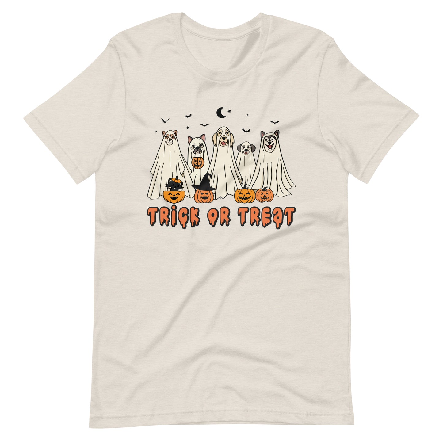 Halloween Spooky Dog Costumes Unisex t-shirt