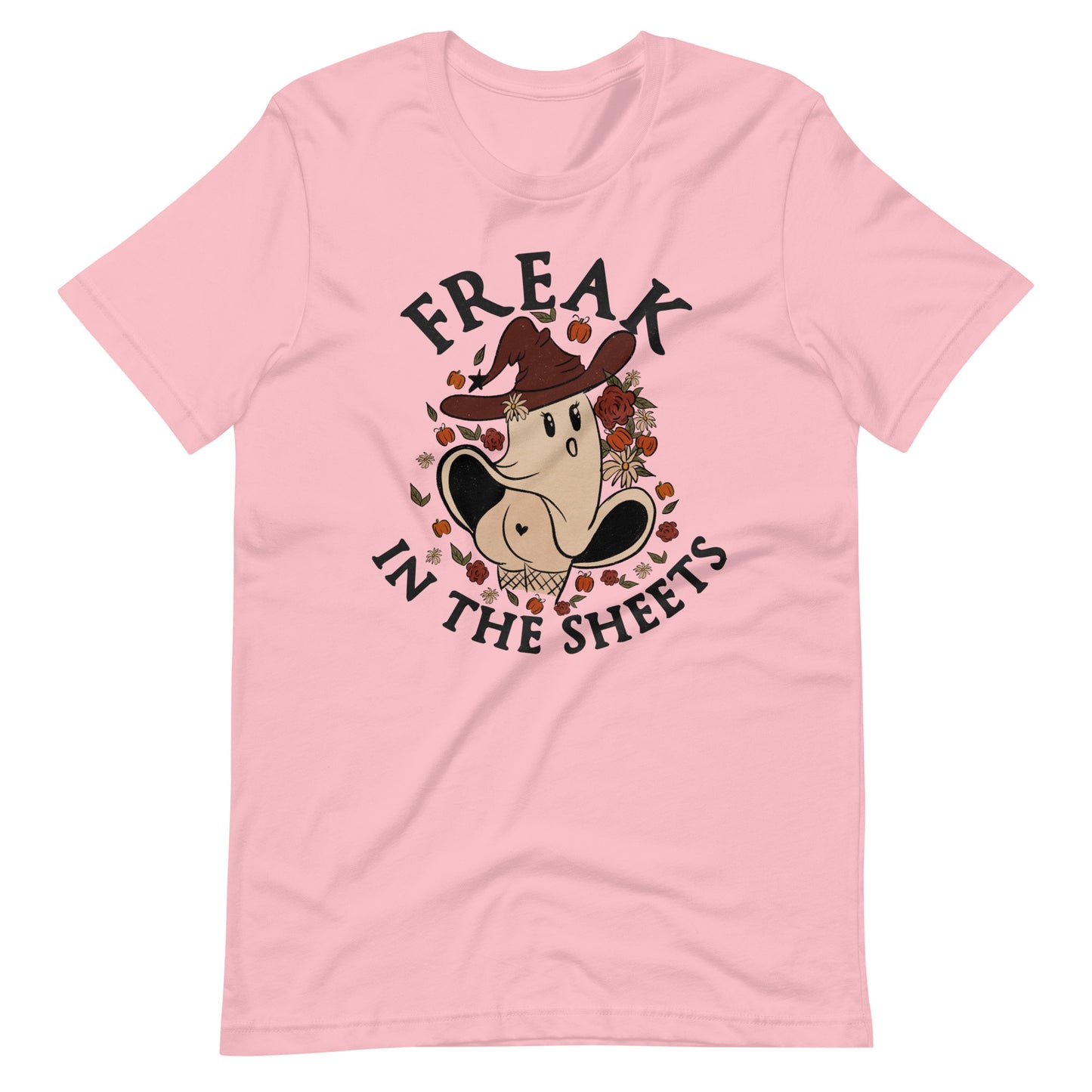 Freak in the Sheets Ghost Halloween Spooky Tee Unisex t-shirt
