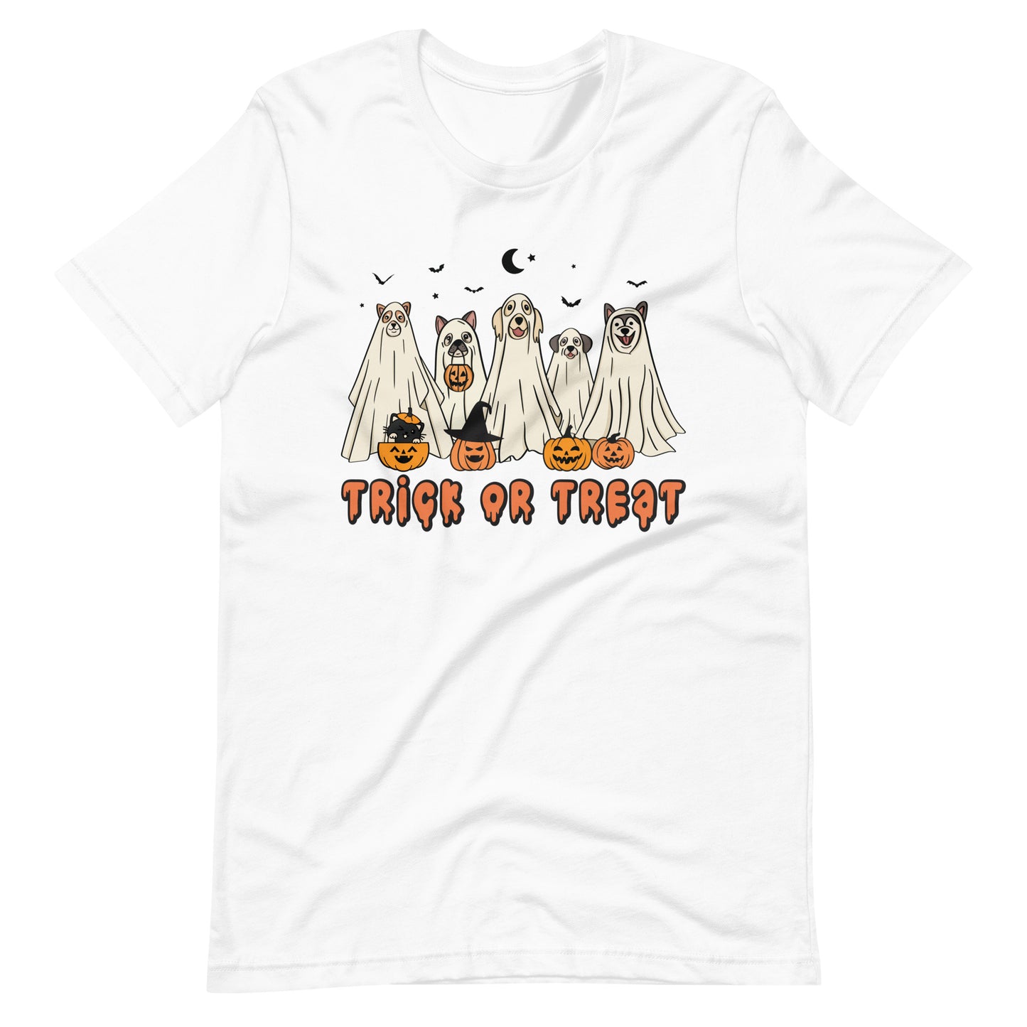 Halloween Spooky Dog Costumes Unisex t-shirt