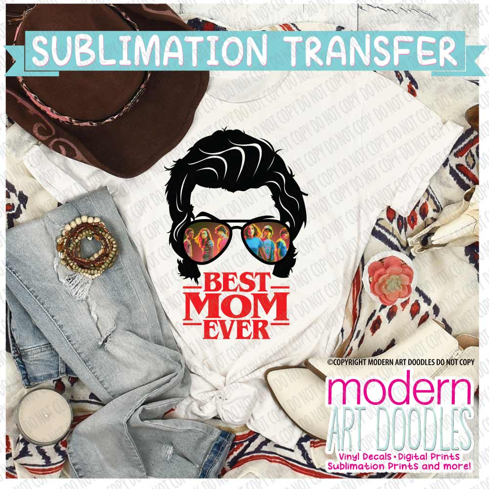 Like Father Like Daughter Sublimation Transfer Print, Ready To