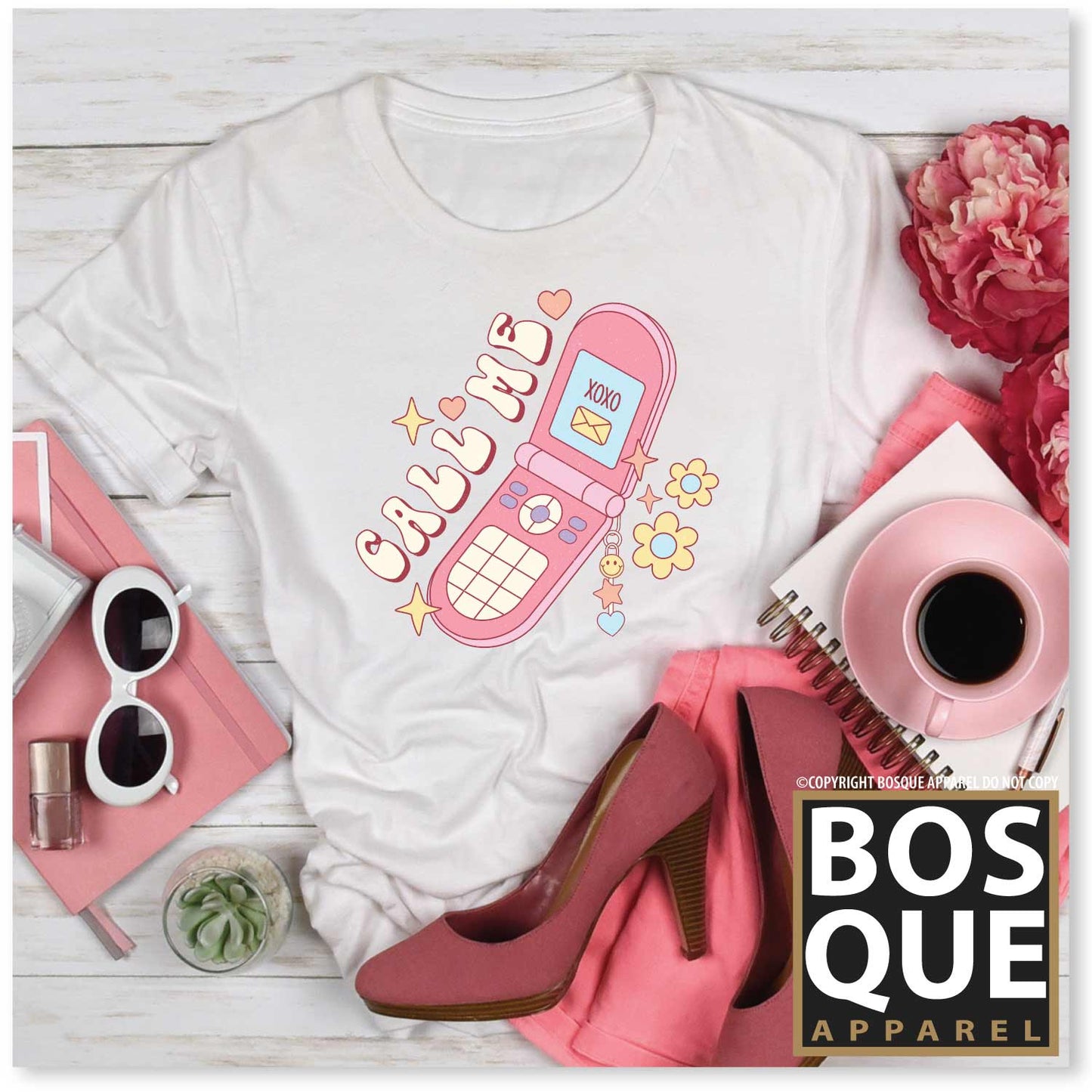 Call Me 90s style Valentines Day Unisex t-shirt