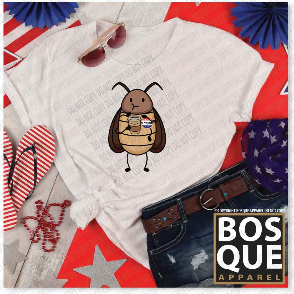 Suburban Cockroach - I Voted V2 Unisex t-shirt