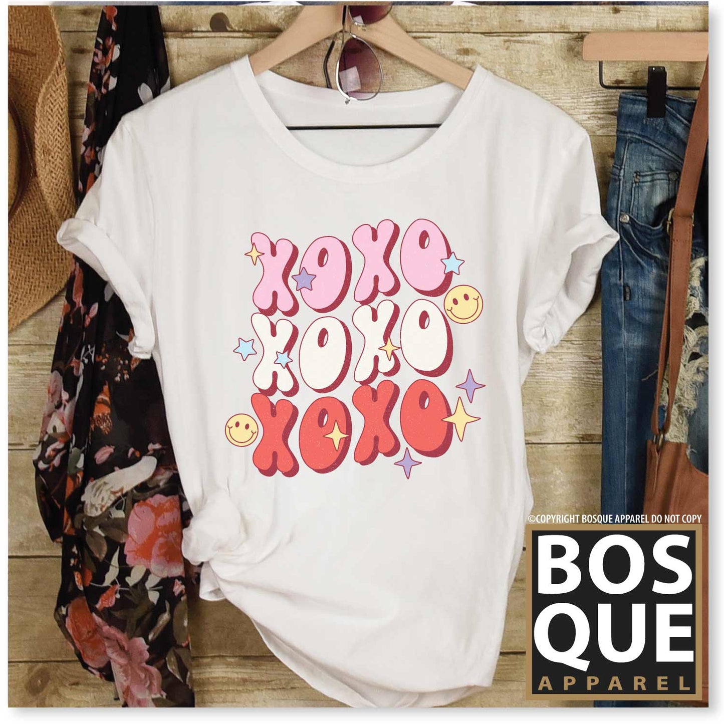 XOXOXO Valentines Day Unisex t-shirt