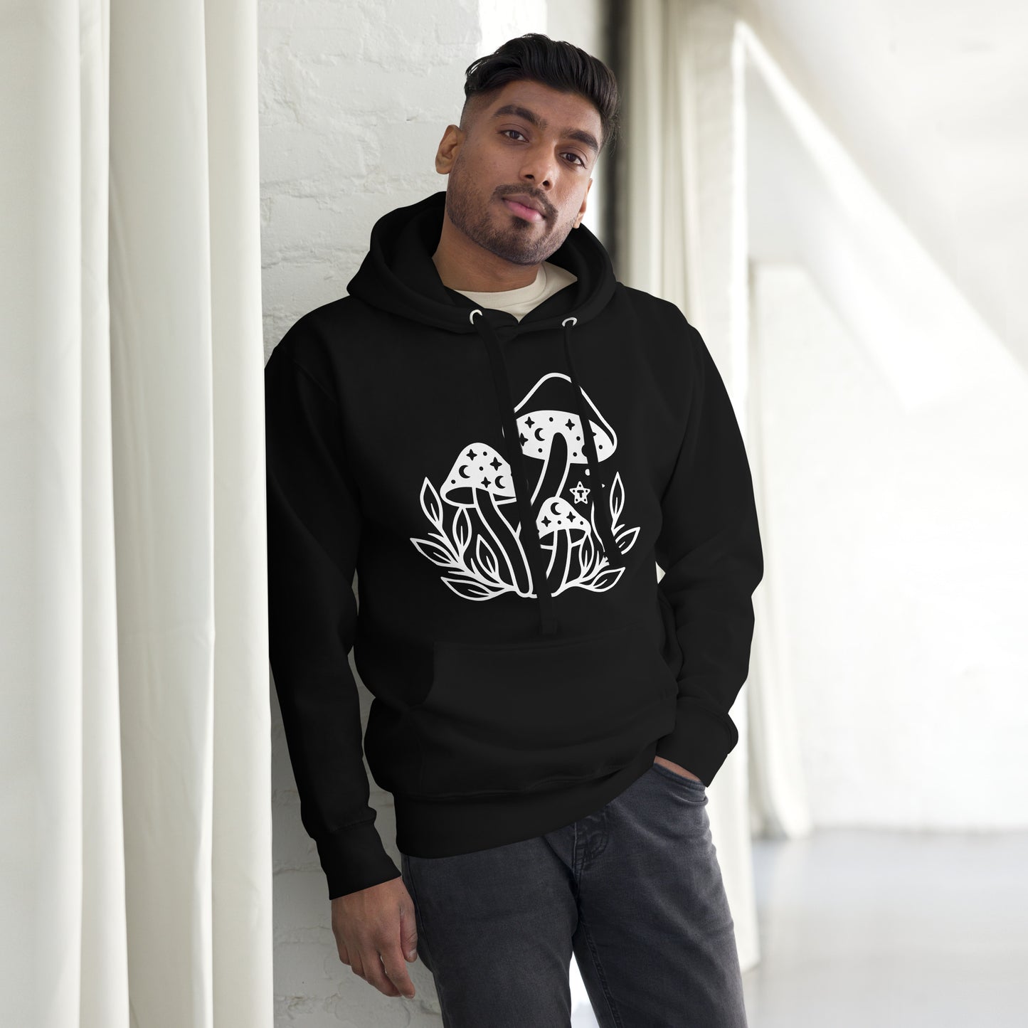 White Cozy Mushy Hoodie