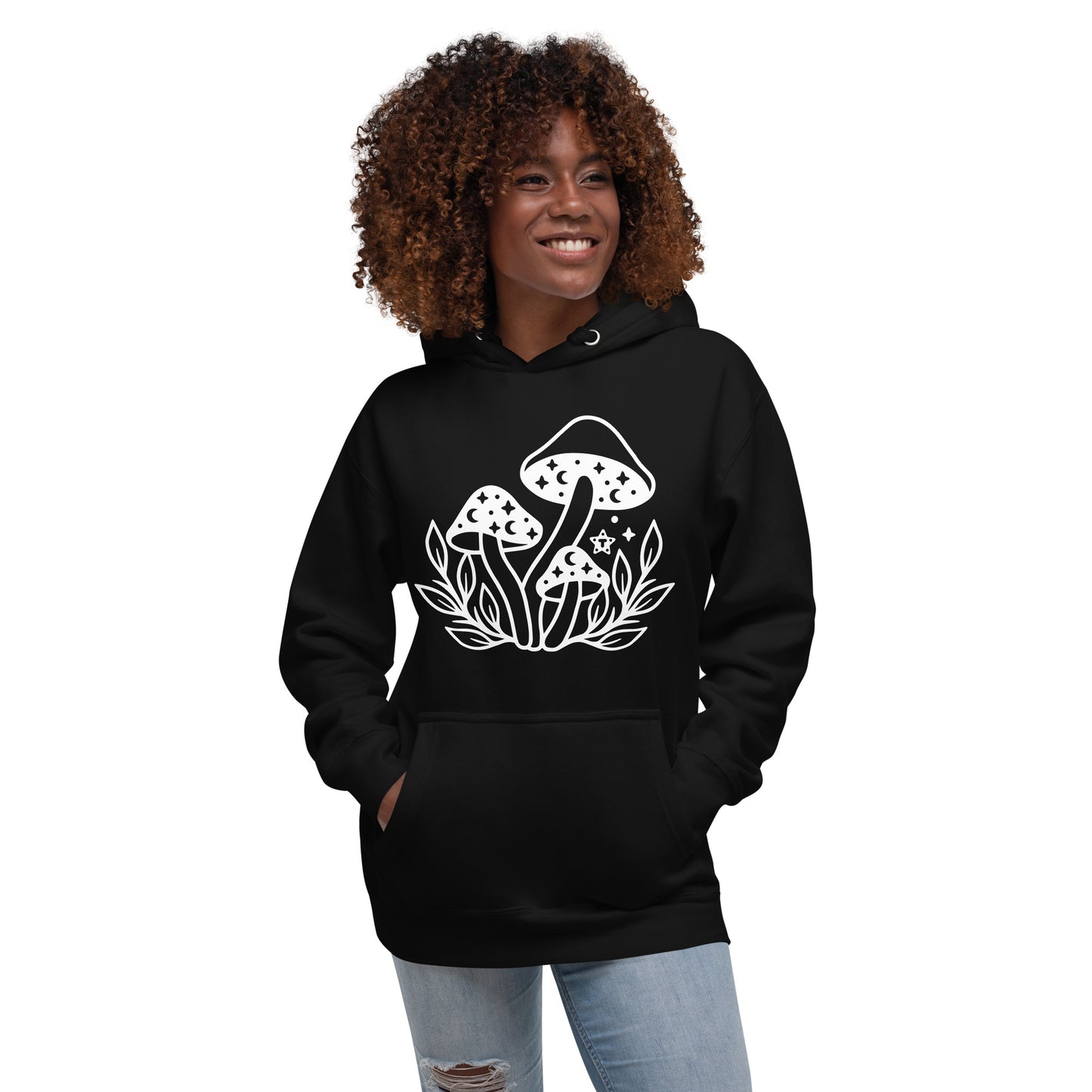 White Cozy Mushy Hoodie