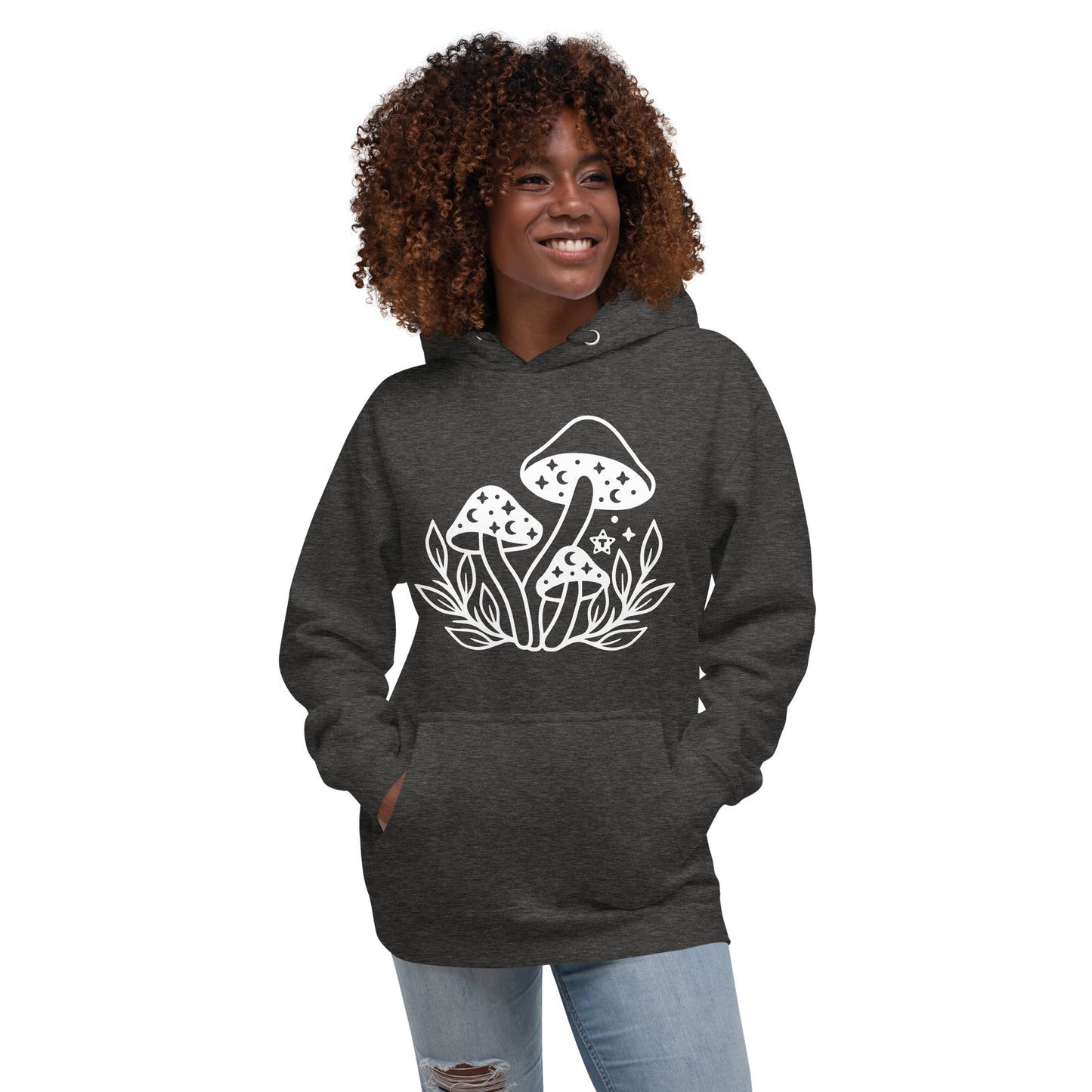 White Cozy Mushy Hoodie