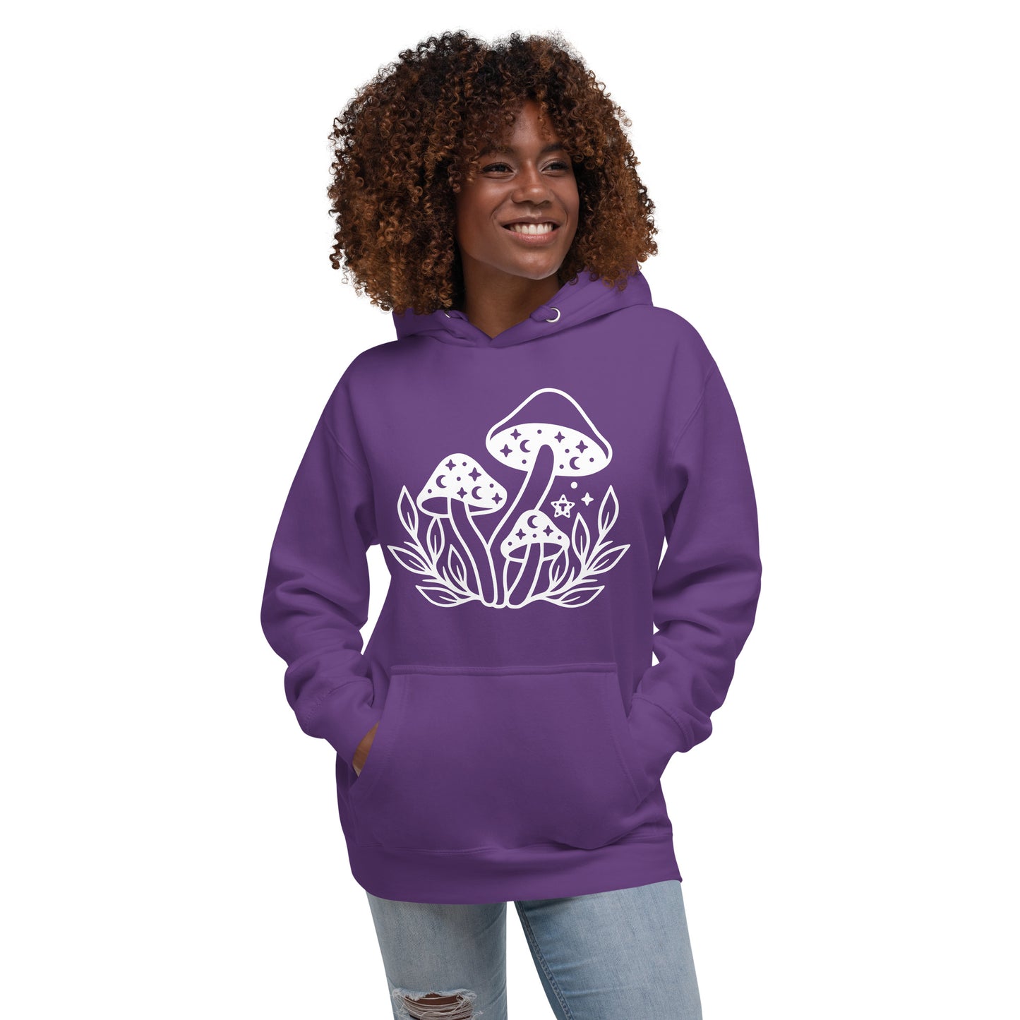 White Cozy Mushy Hoodie