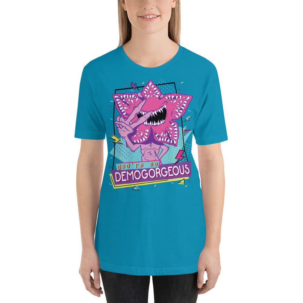 You're So Demogorgeous! 80s Style Retro Halloween Horror Unisex t-shirt