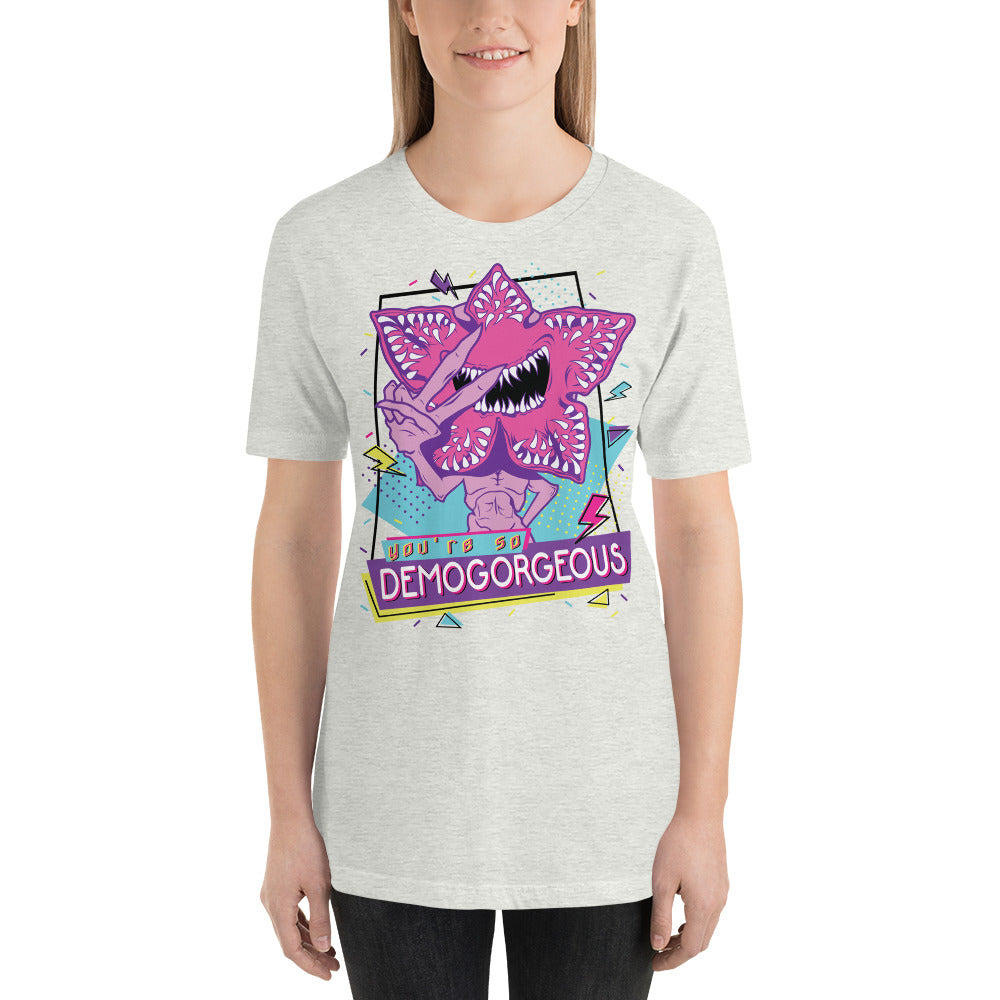 You're So Demogorgeous! 80s Style Retro Halloween Horror Unisex t-shirt