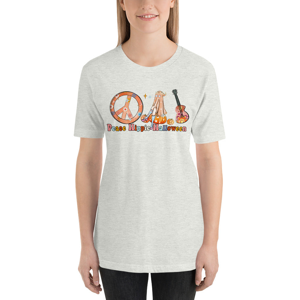 Peace Hippie Halloween Unisex t-shirt