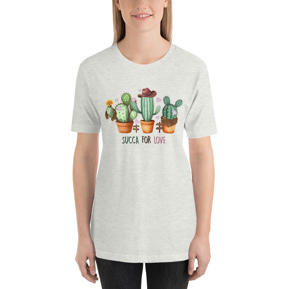 Succa For Love Valentines Day Unisex t-shirt