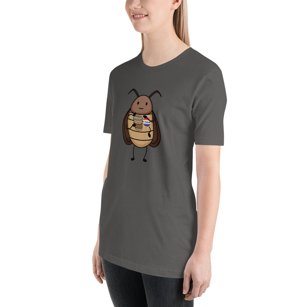 Suburban Cockroach - I Voted V2 Unisex t-shirt