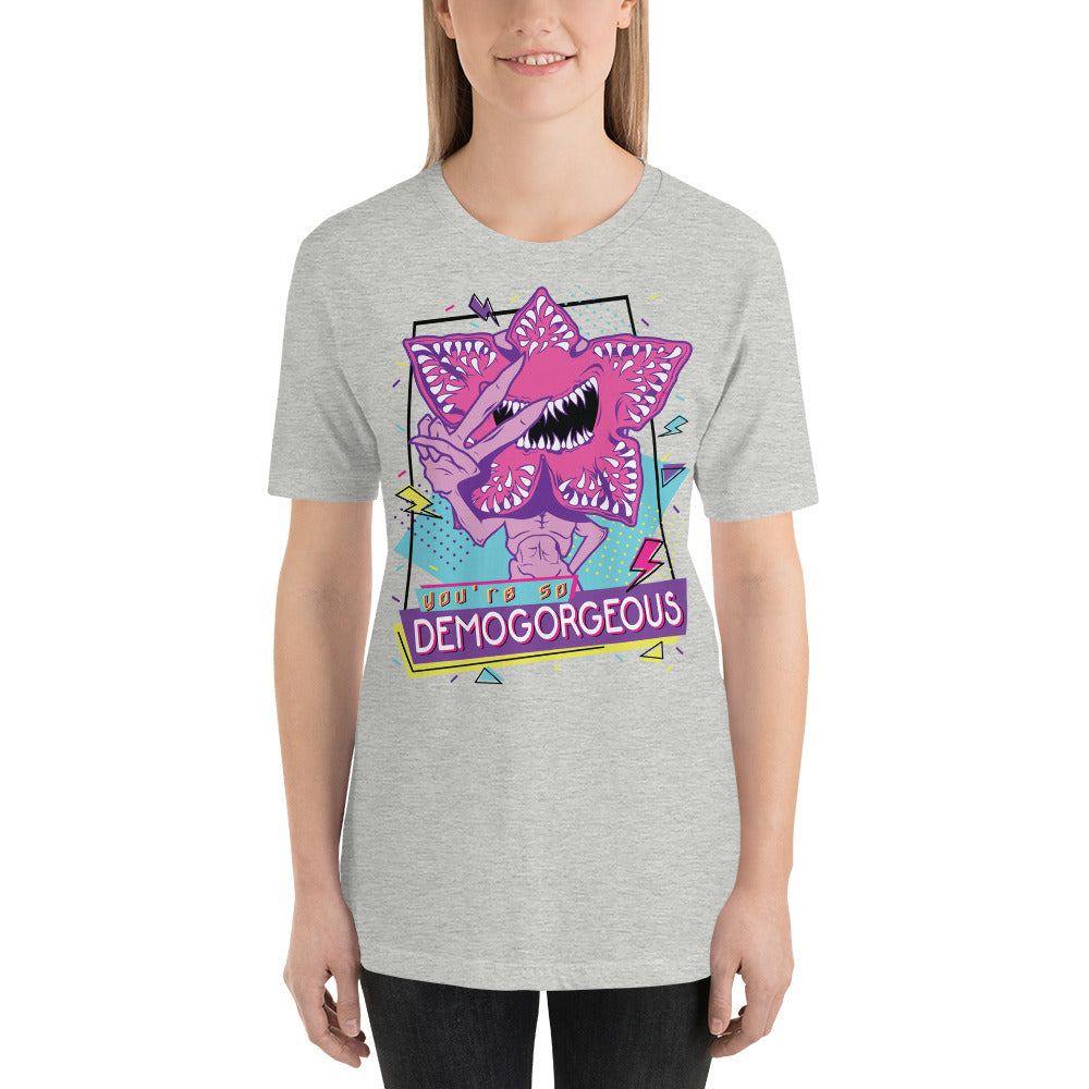 You're So Demogorgeous! 80s Style Retro Halloween Horror Unisex t-shirt