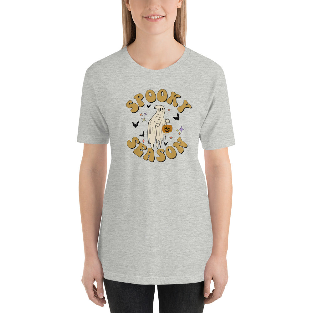 Spooky Season Ghost Halloween Unisex t-shirt