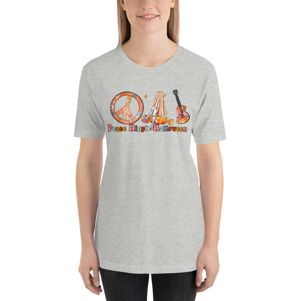 Peace Hippie Halloween Unisex t-shirt