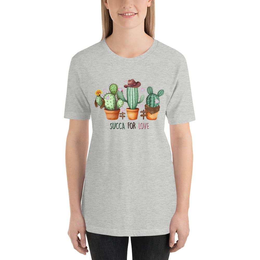 Succa For Love Valentines Day Unisex t-shirt