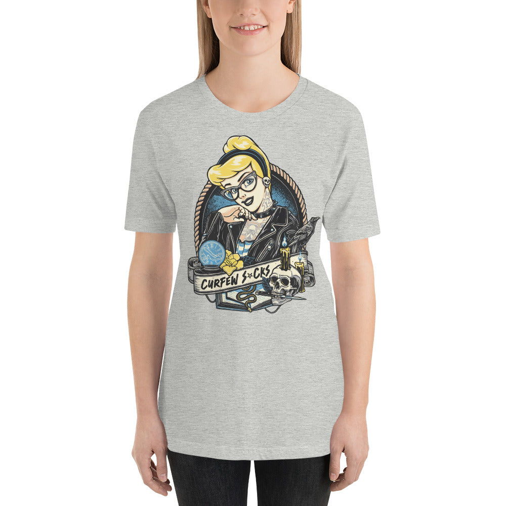 Curfew Sucks Princess Unisex t-shirt