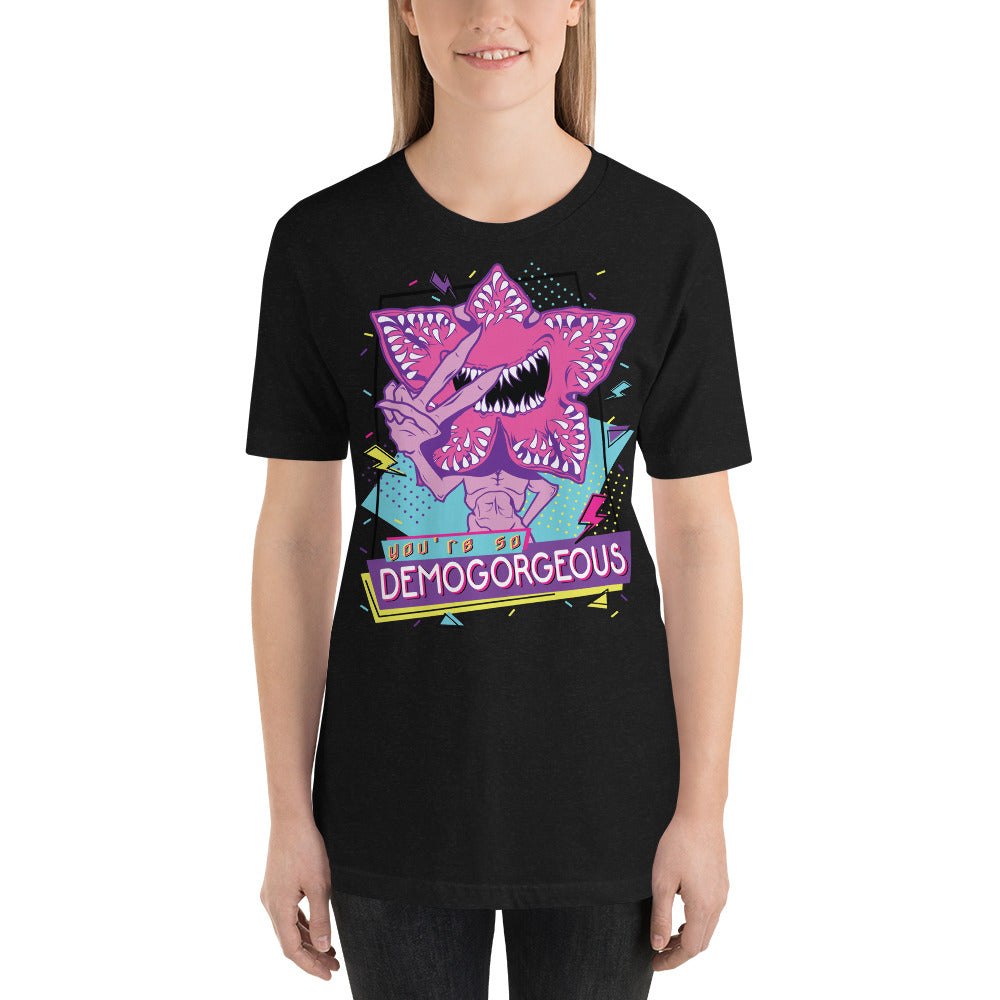 You're So Demogorgeous! 80s Style Retro Halloween Horror Unisex t-shirt
