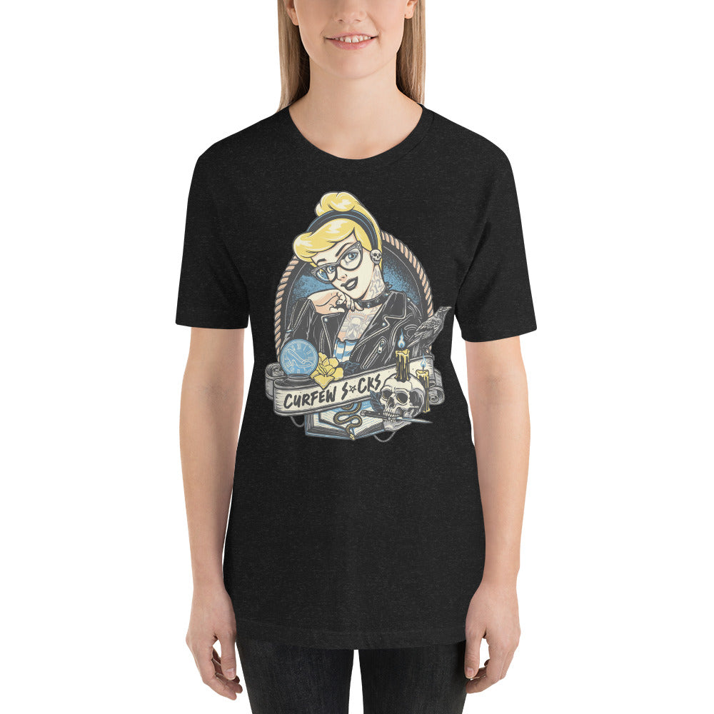 Curfew Sucks Princess Unisex t-shirt