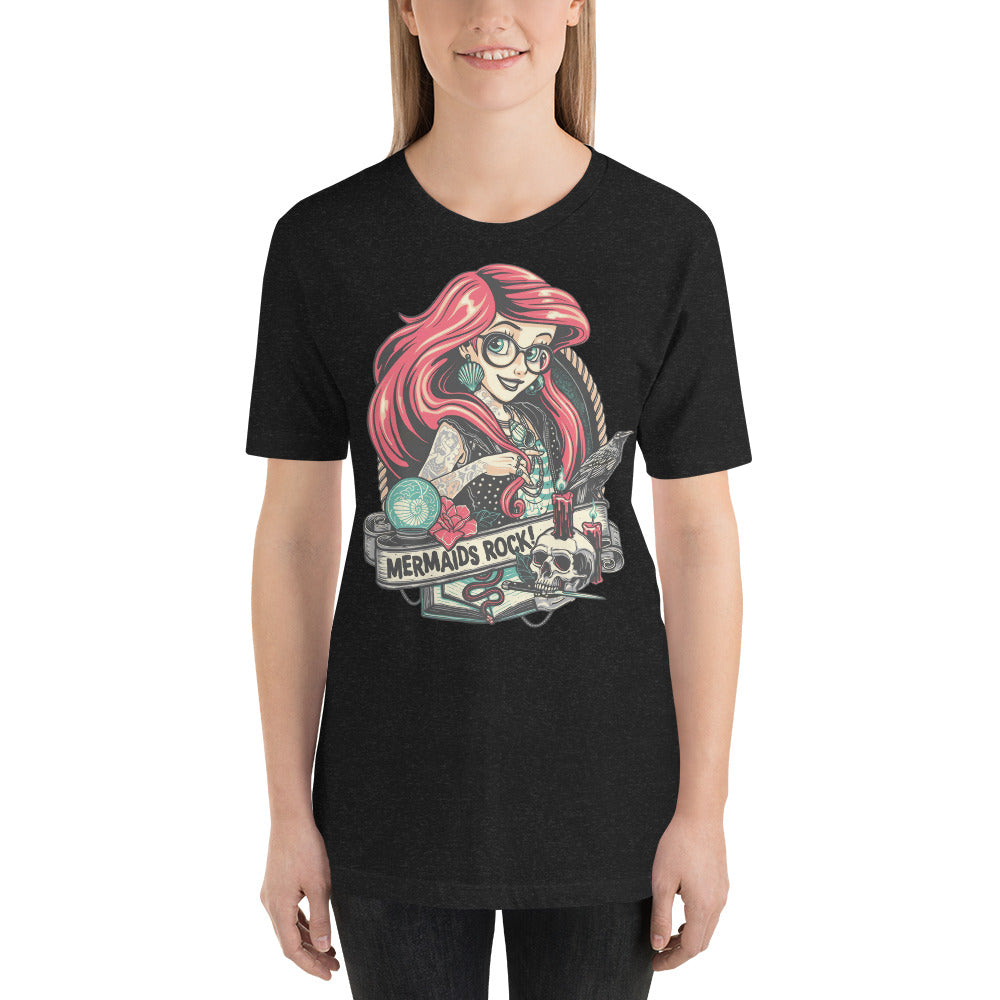 Mermaids Rock Princess Unisex t-shirt