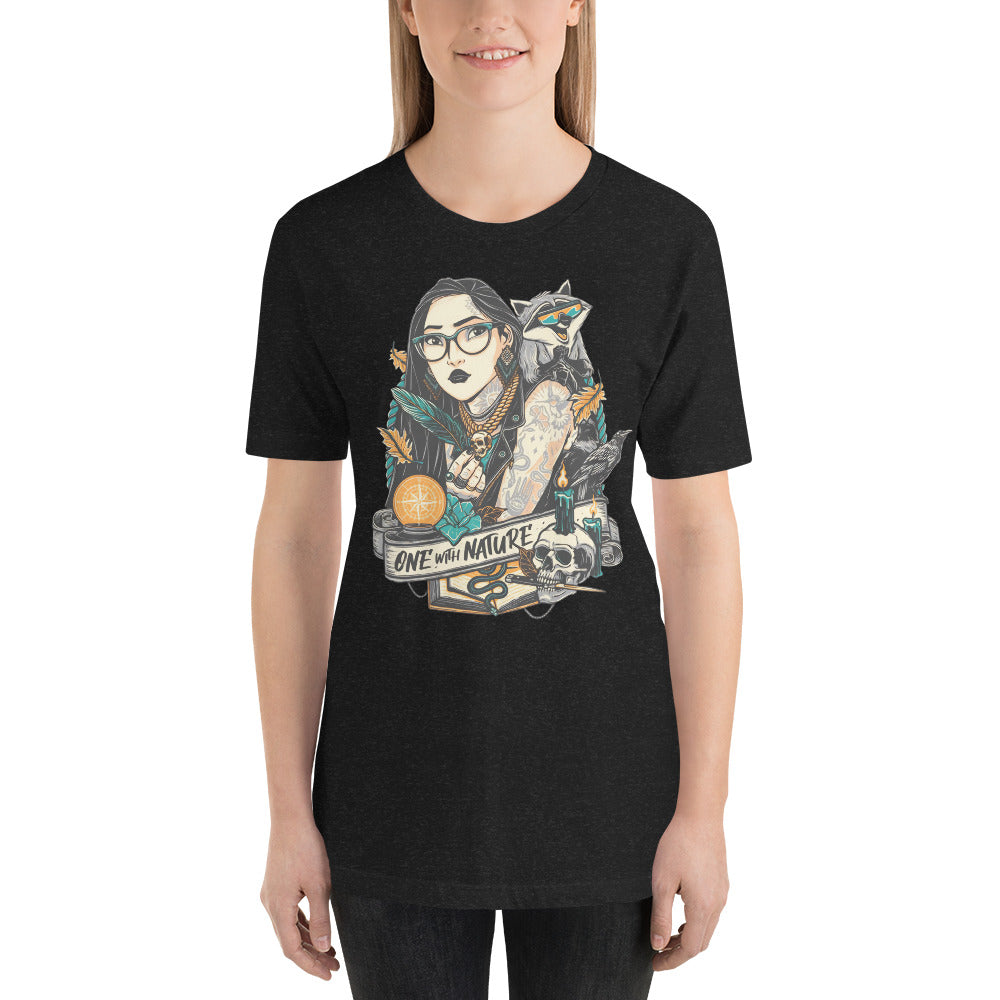 One with Nature Princess Unisex t-shirt