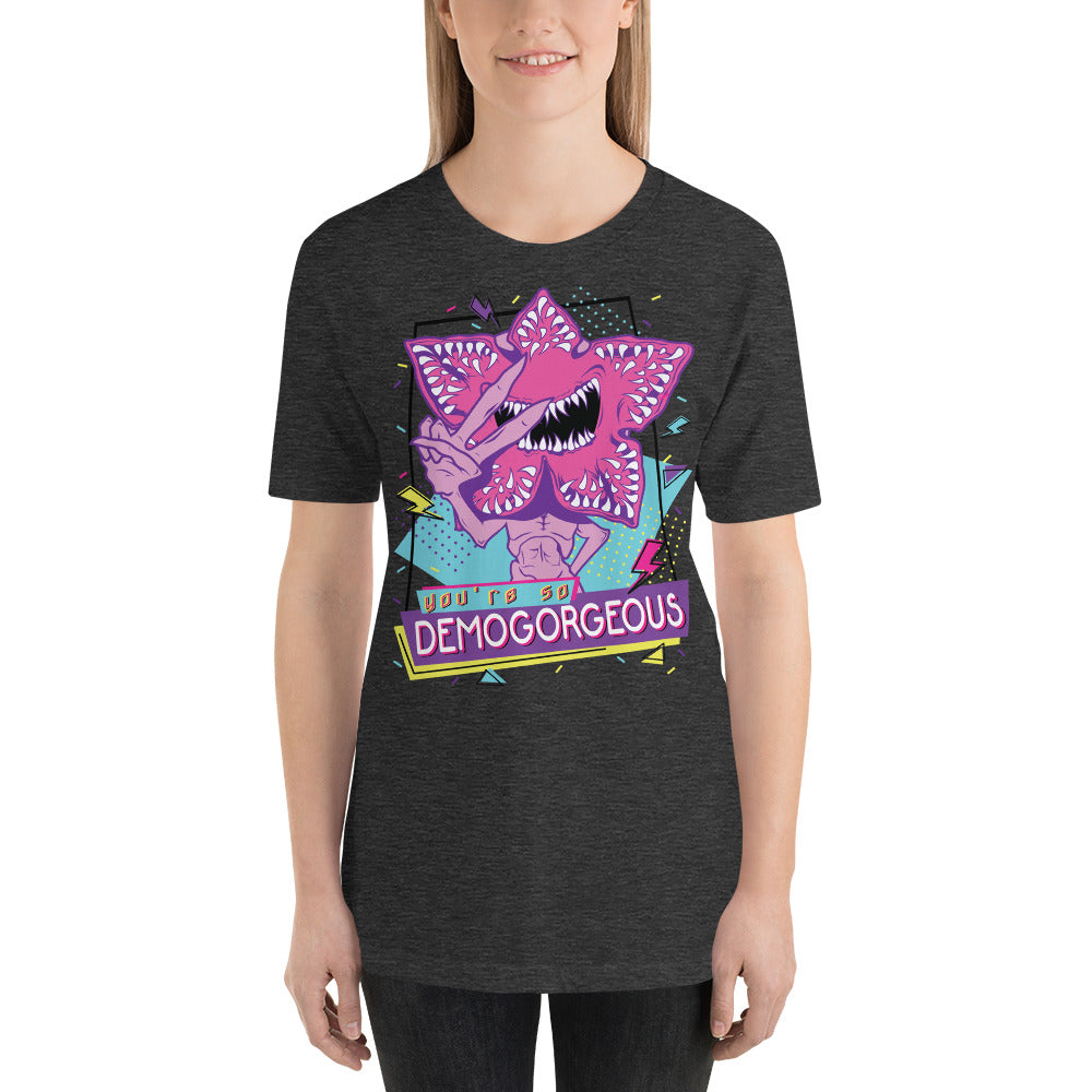 You're So Demogorgeous! 80s Style Retro Halloween Horror Unisex t-shirt