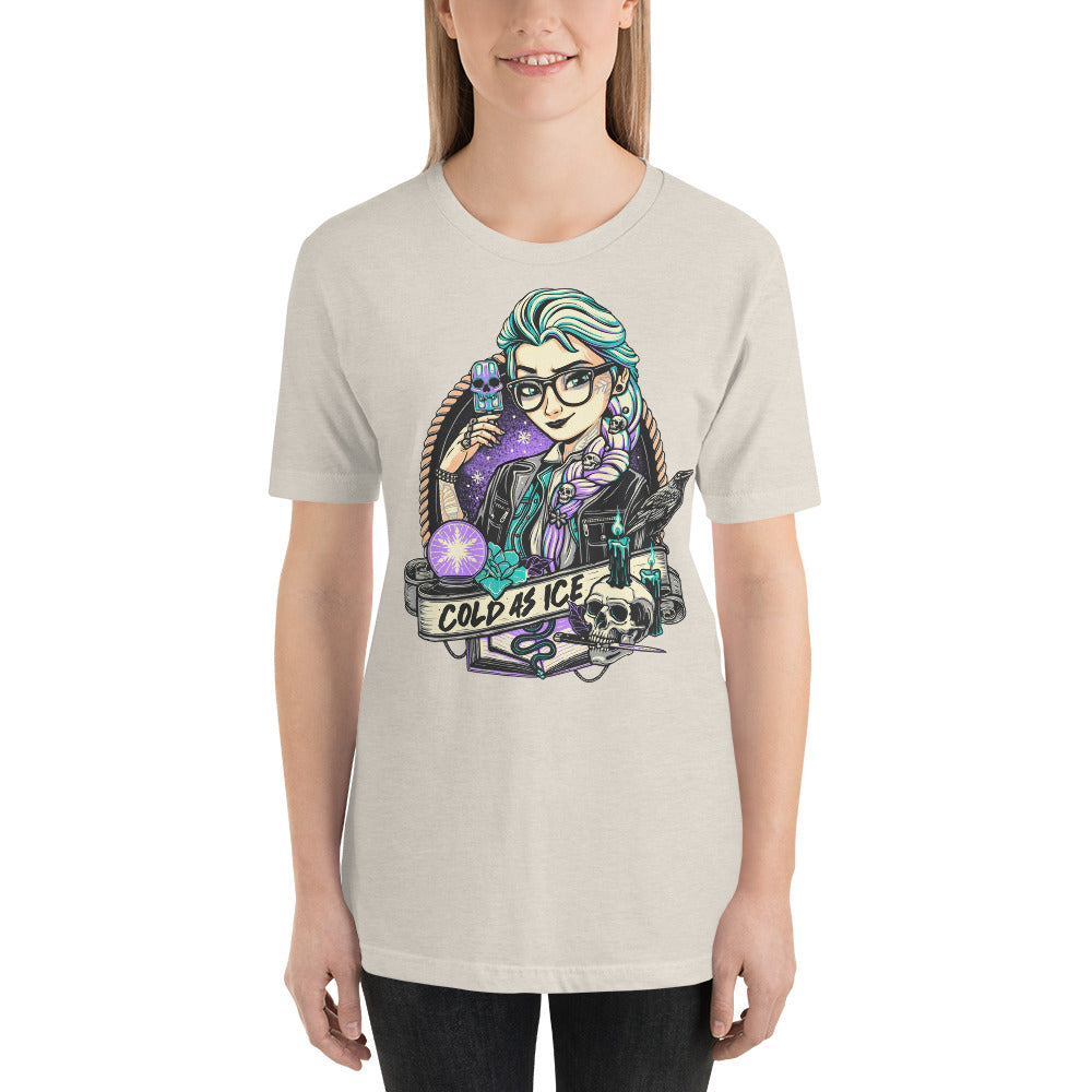Cold As Ice Princess Unisex t-shirt
