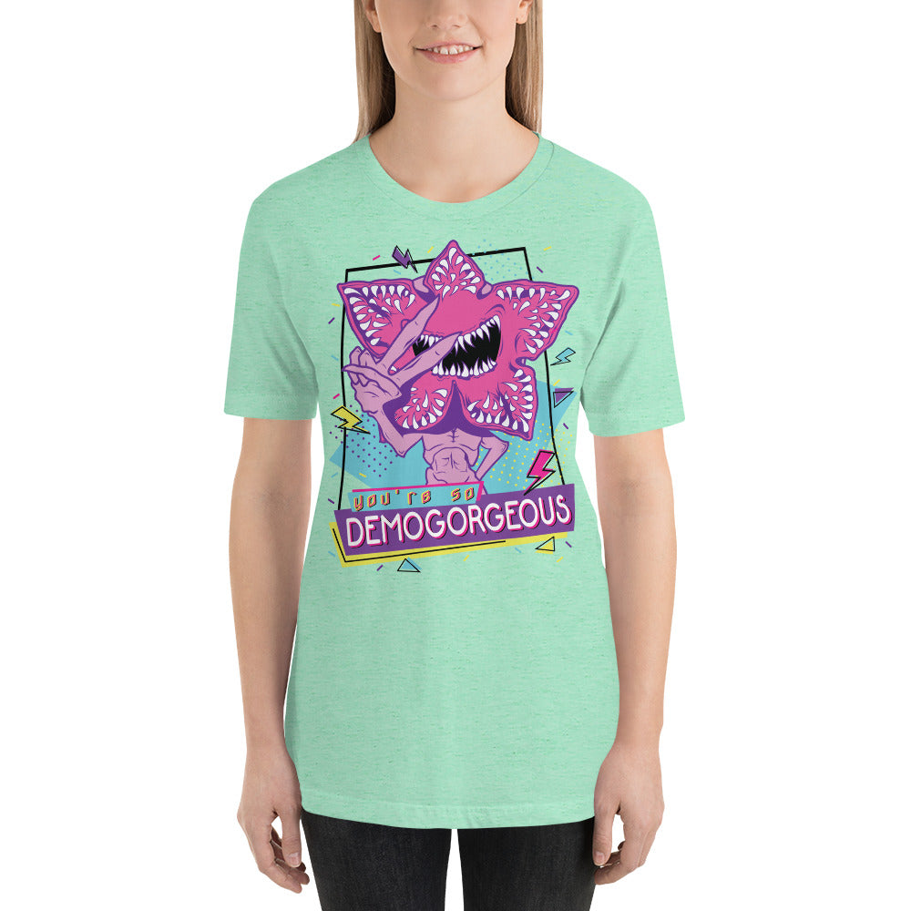 You're So Demogorgeous! 80s Style Retro Halloween Horror Unisex t-shirt