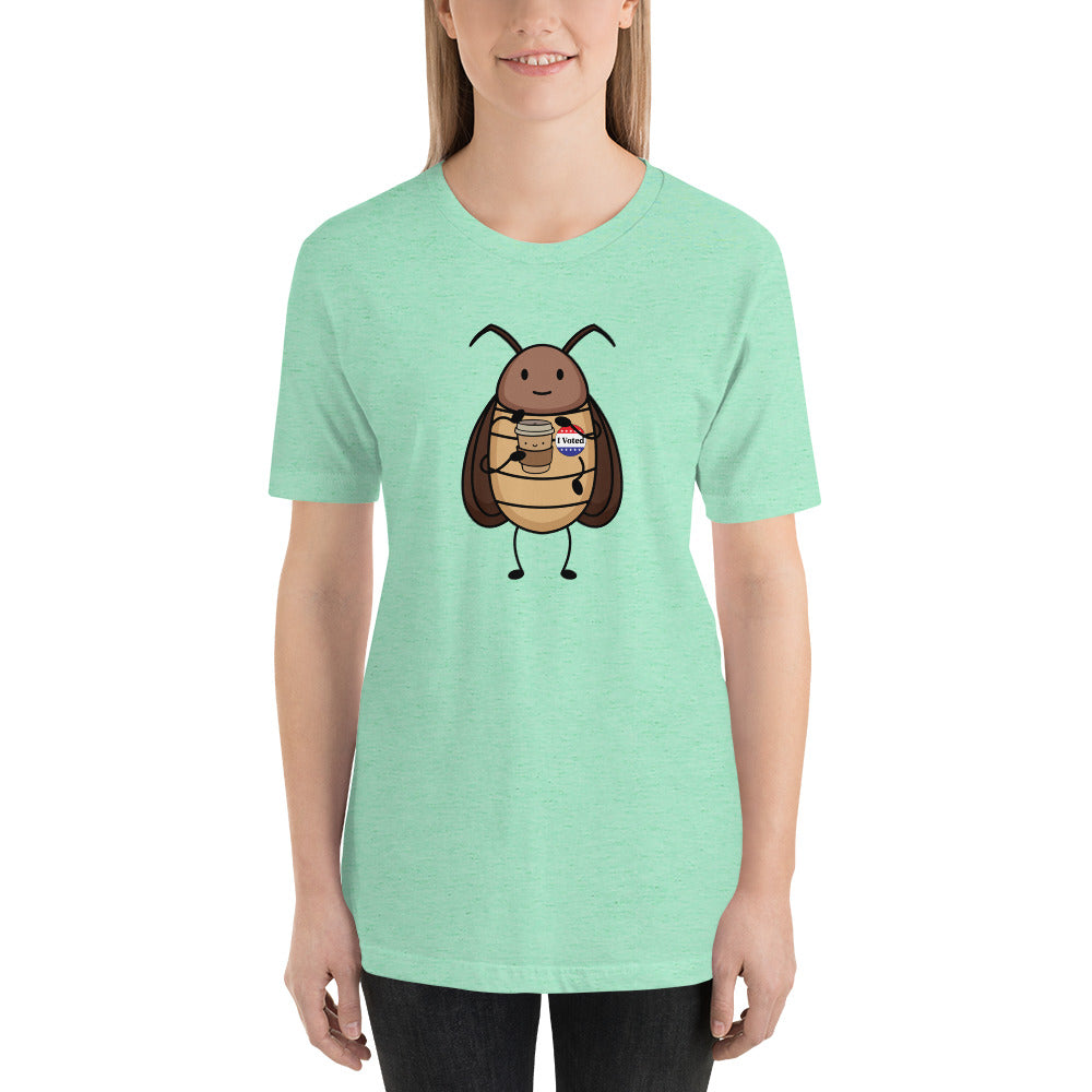 Suburban Cockroach - I Voted V2 Unisex t-shirt