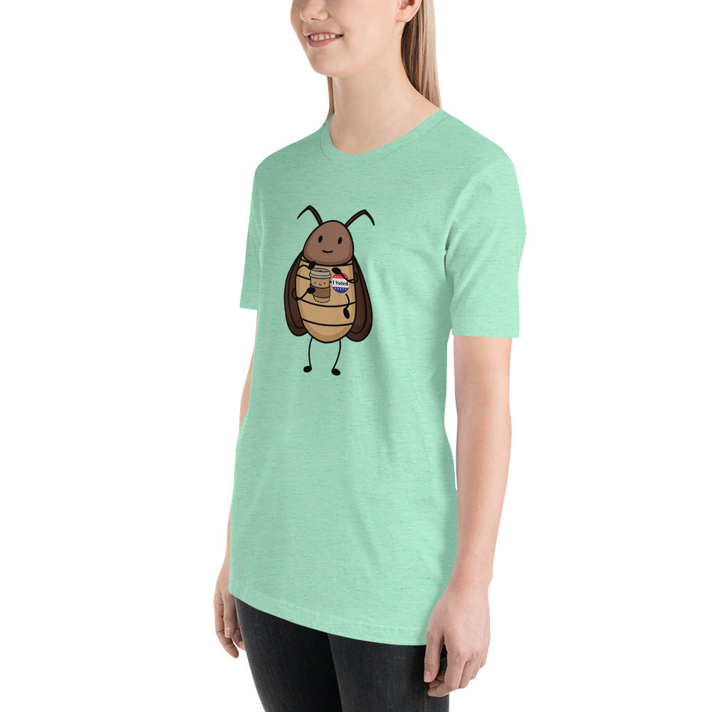 Suburban Cockroach - I Voted V2 Unisex t-shirt
