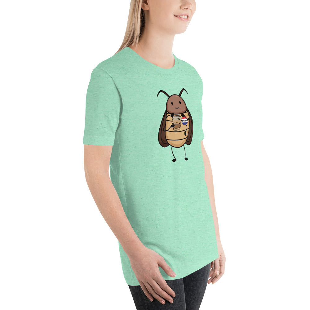 Suburban Cockroach - I Voted V2 Unisex t-shirt