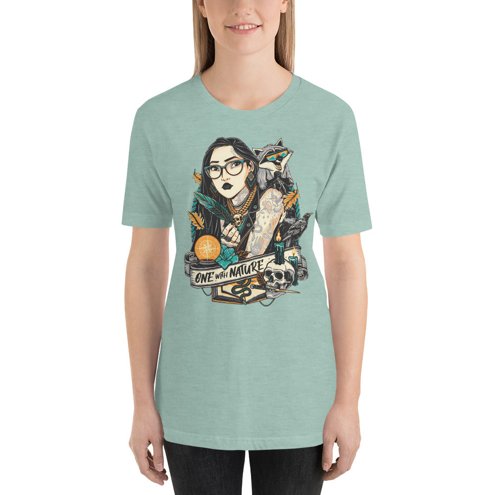 One with Nature Princess Unisex t-shirt