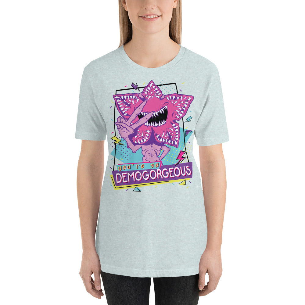 You're So Demogorgeous! 80s Style Retro Halloween Horror Unisex t-shirt