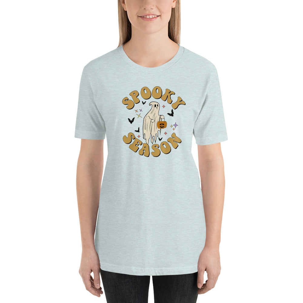 Spooky Season Ghost Halloween Unisex t-shirt
