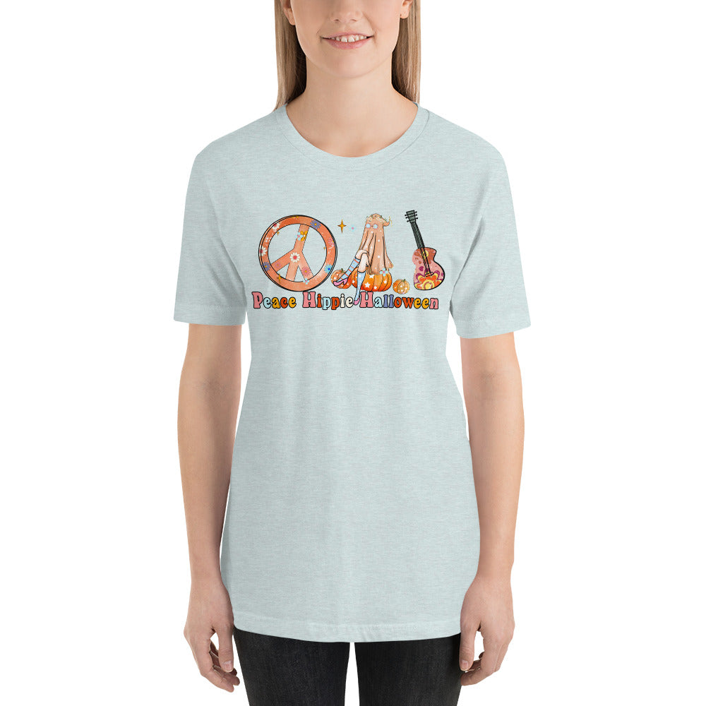 Peace Hippie Halloween Unisex t-shirt