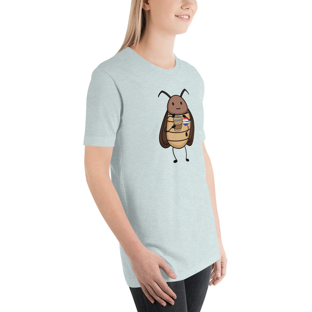 Suburban Cockroach - I Voted V2 Unisex t-shirt