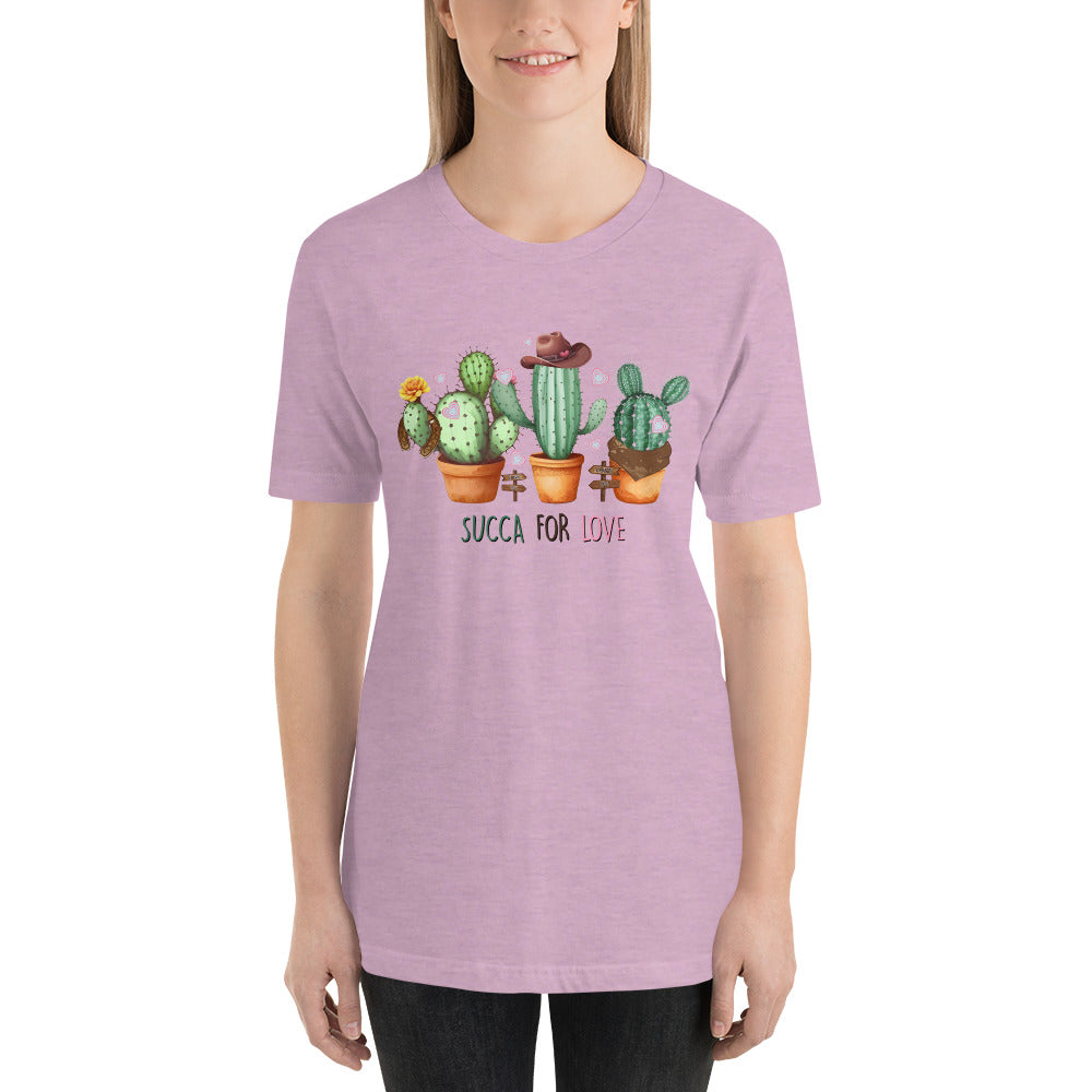 Succa For Love Valentines Day Unisex t-shirt