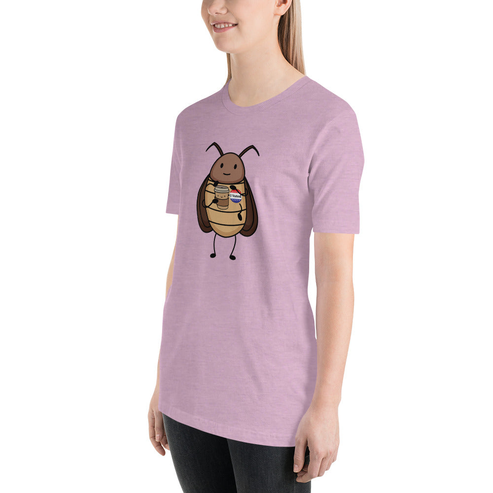 Suburban Cockroach - I Voted V2 Unisex t-shirt