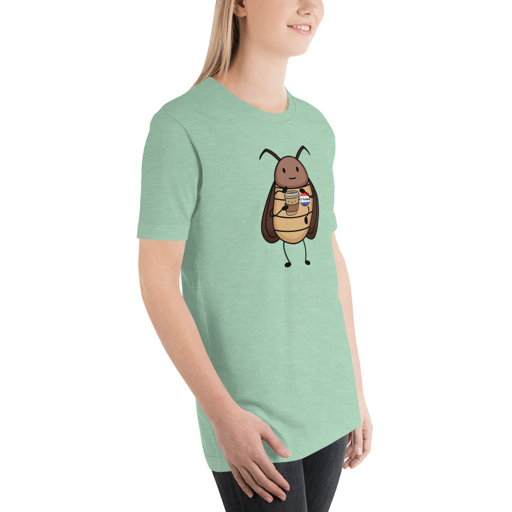Suburban Cockroach - I Voted V2 Unisex t-shirt