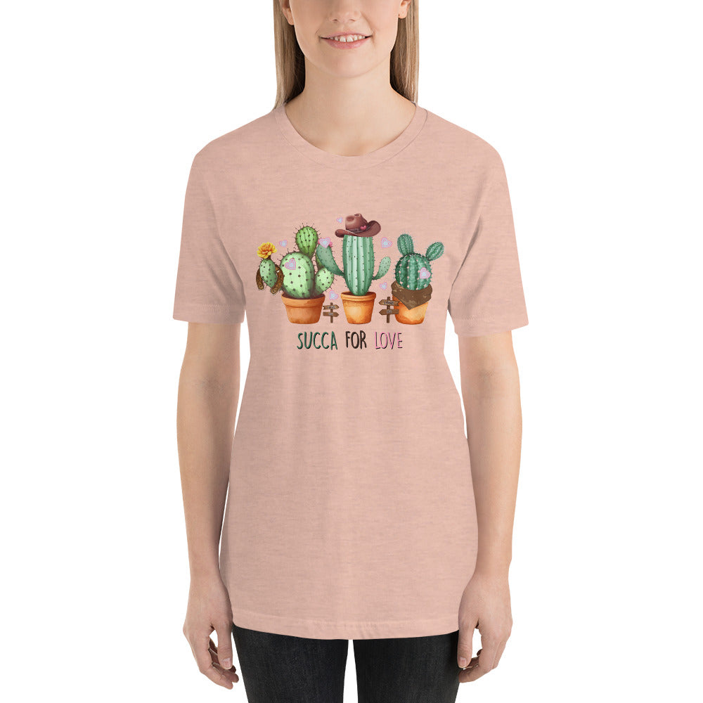 Succa For Love Valentines Day Unisex t-shirt