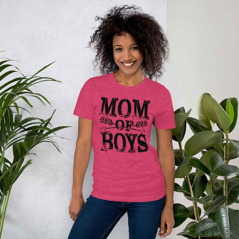 Mom of Boys Bella Canvas Unisex t-shirt