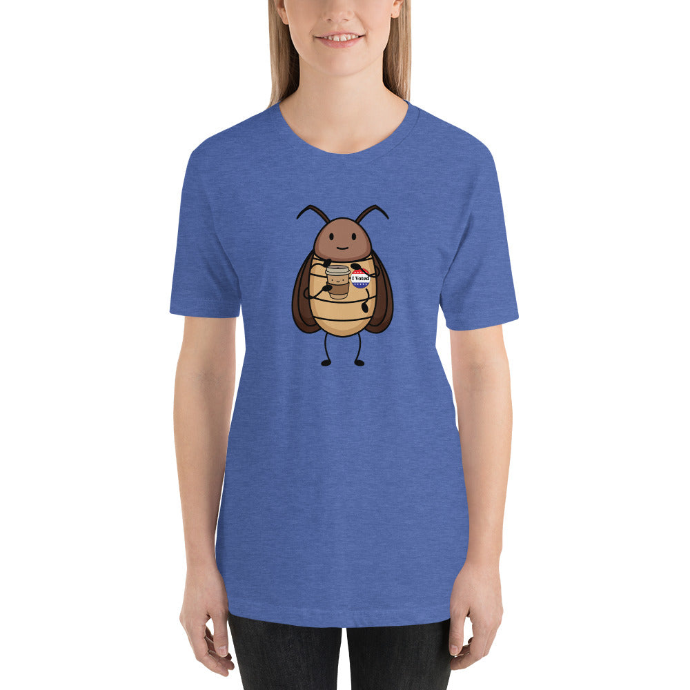 Suburban Cockroach - I Voted V2 Unisex t-shirt