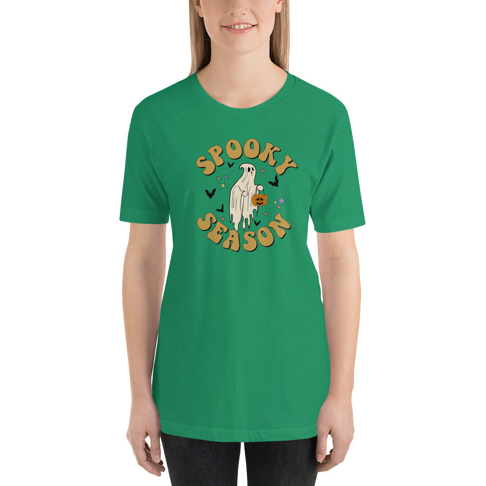 Spooky Season Ghost Halloween Unisex t-shirt