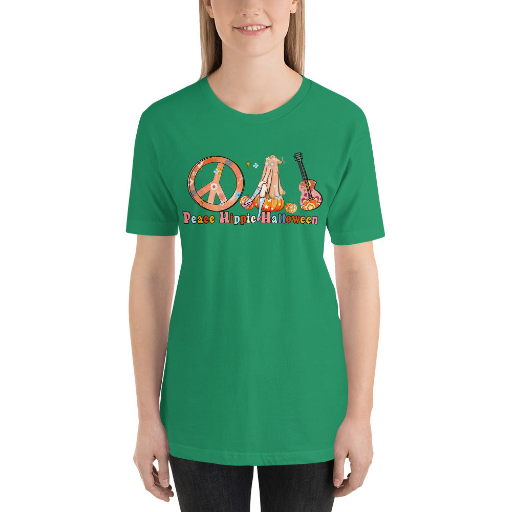 Peace Hippie Halloween Unisex t-shirt