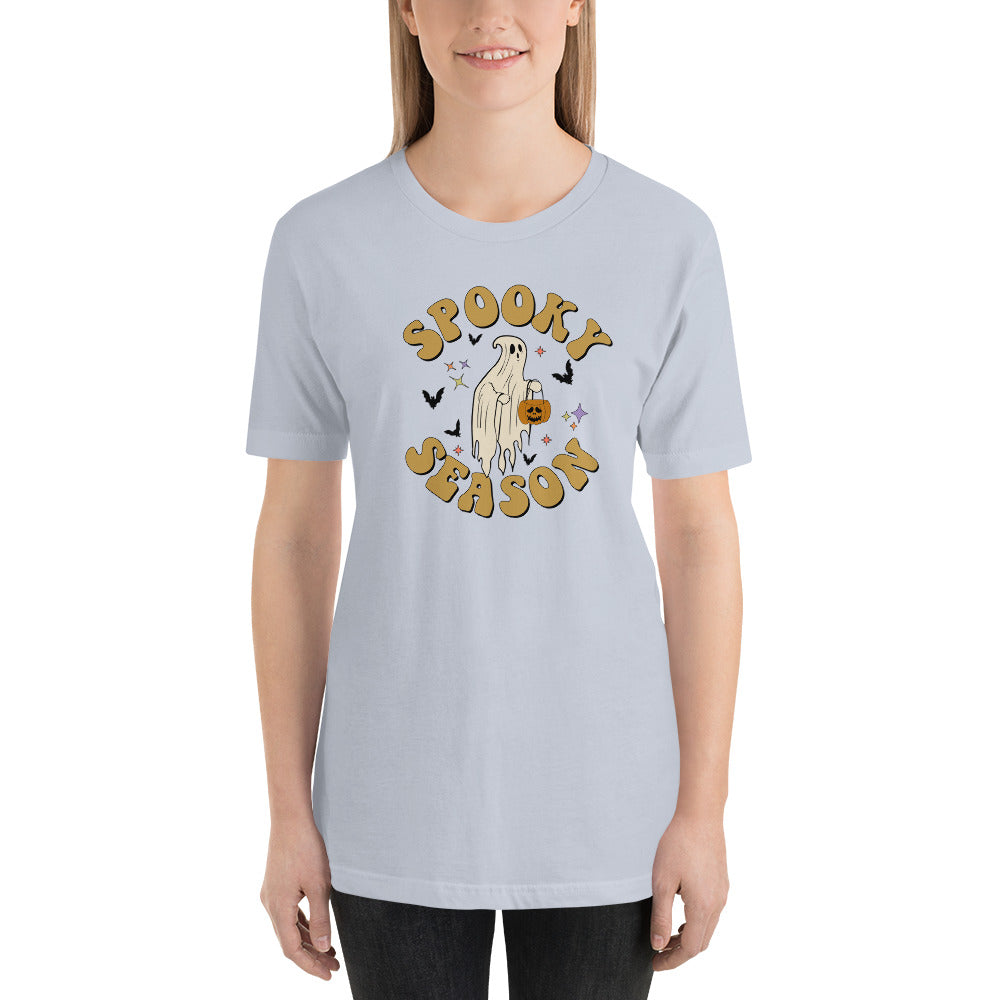Spooky Season Ghost Halloween Unisex t-shirt