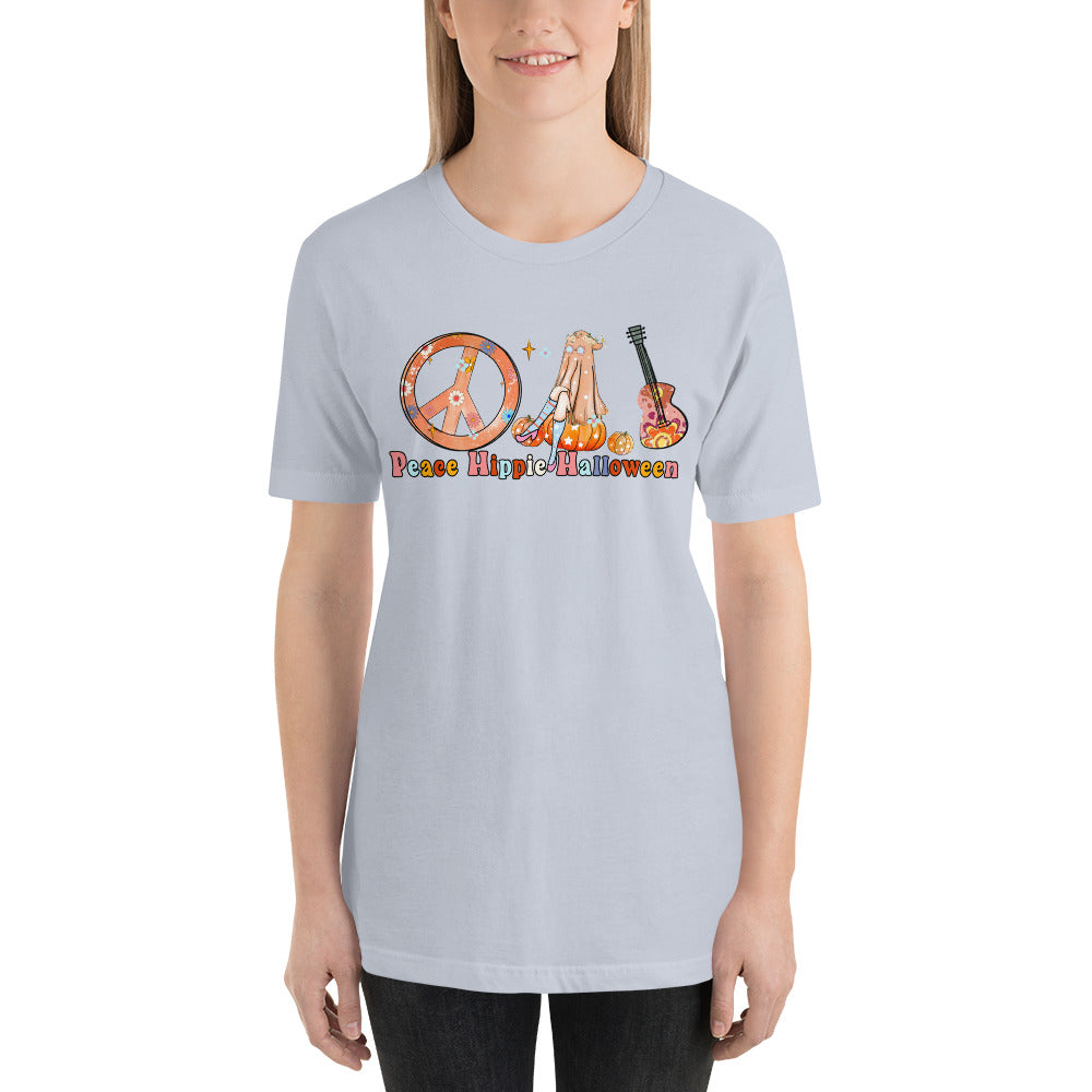 Peace Hippie Halloween Unisex t-shirt