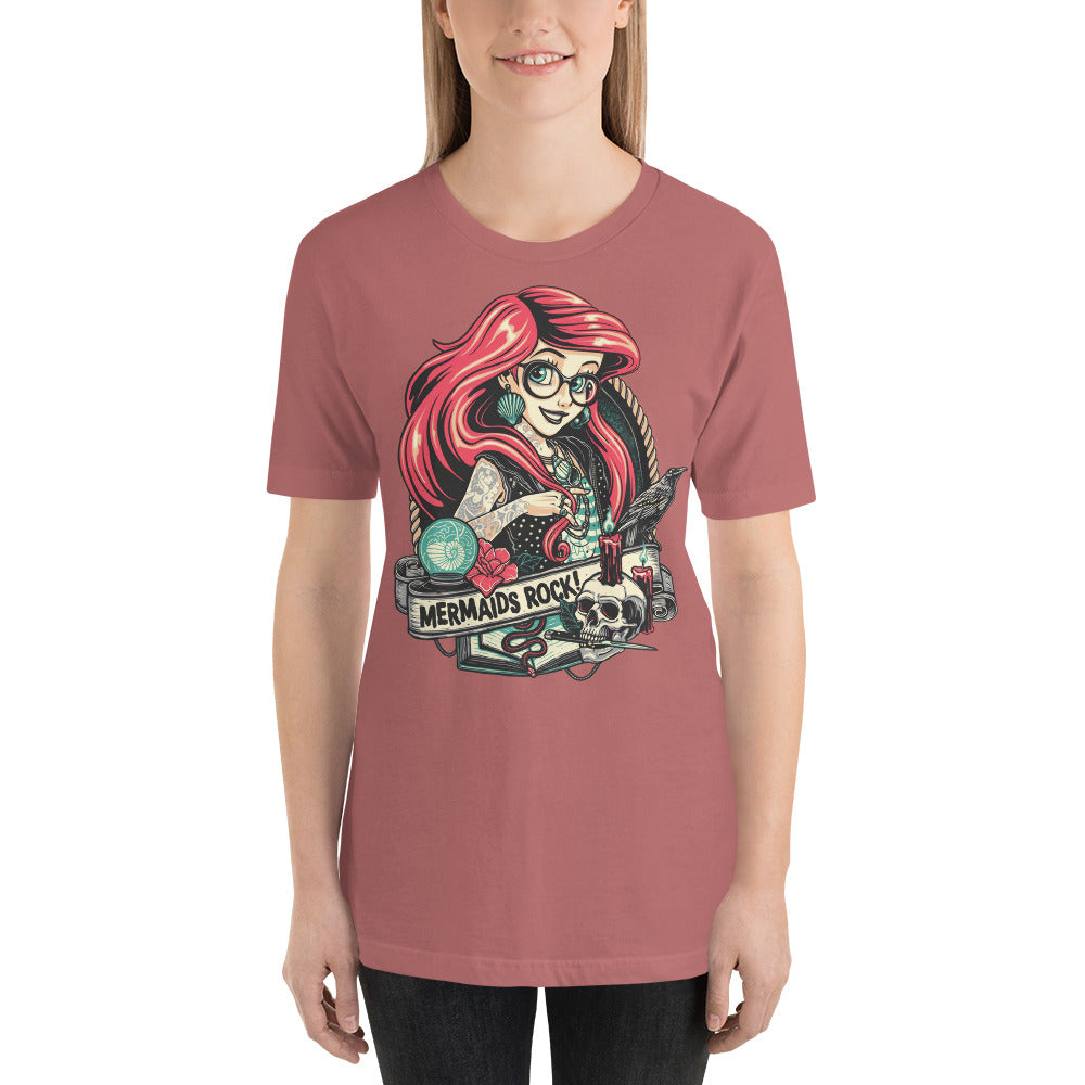 Mermaids Rock Princess Unisex t-shirt