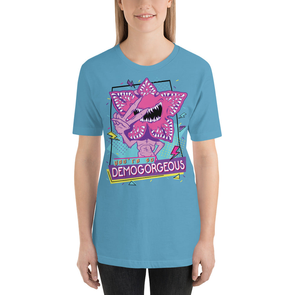 You're So Demogorgeous! 80s Style Retro Halloween Horror Unisex t-shirt