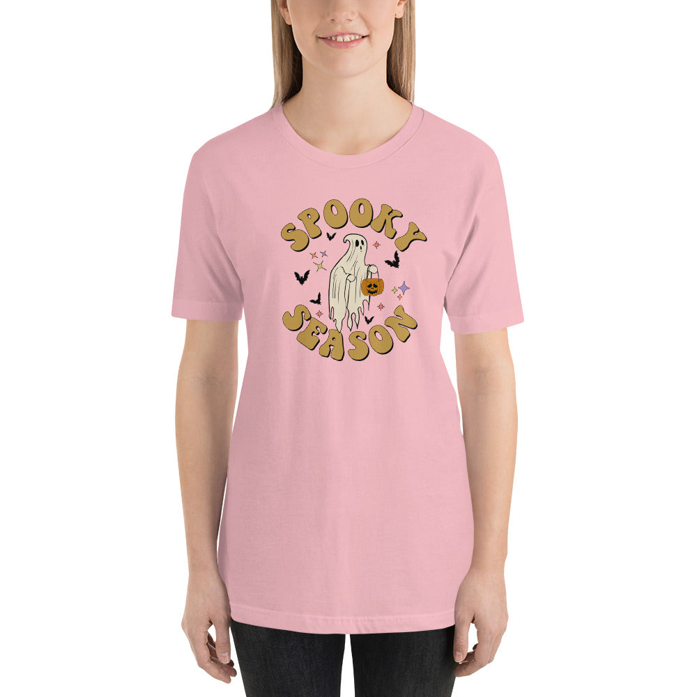 Spooky Season Ghost Halloween Unisex t-shirt
